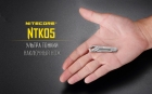 Нож-брелок титановый Nitecore NTKO5